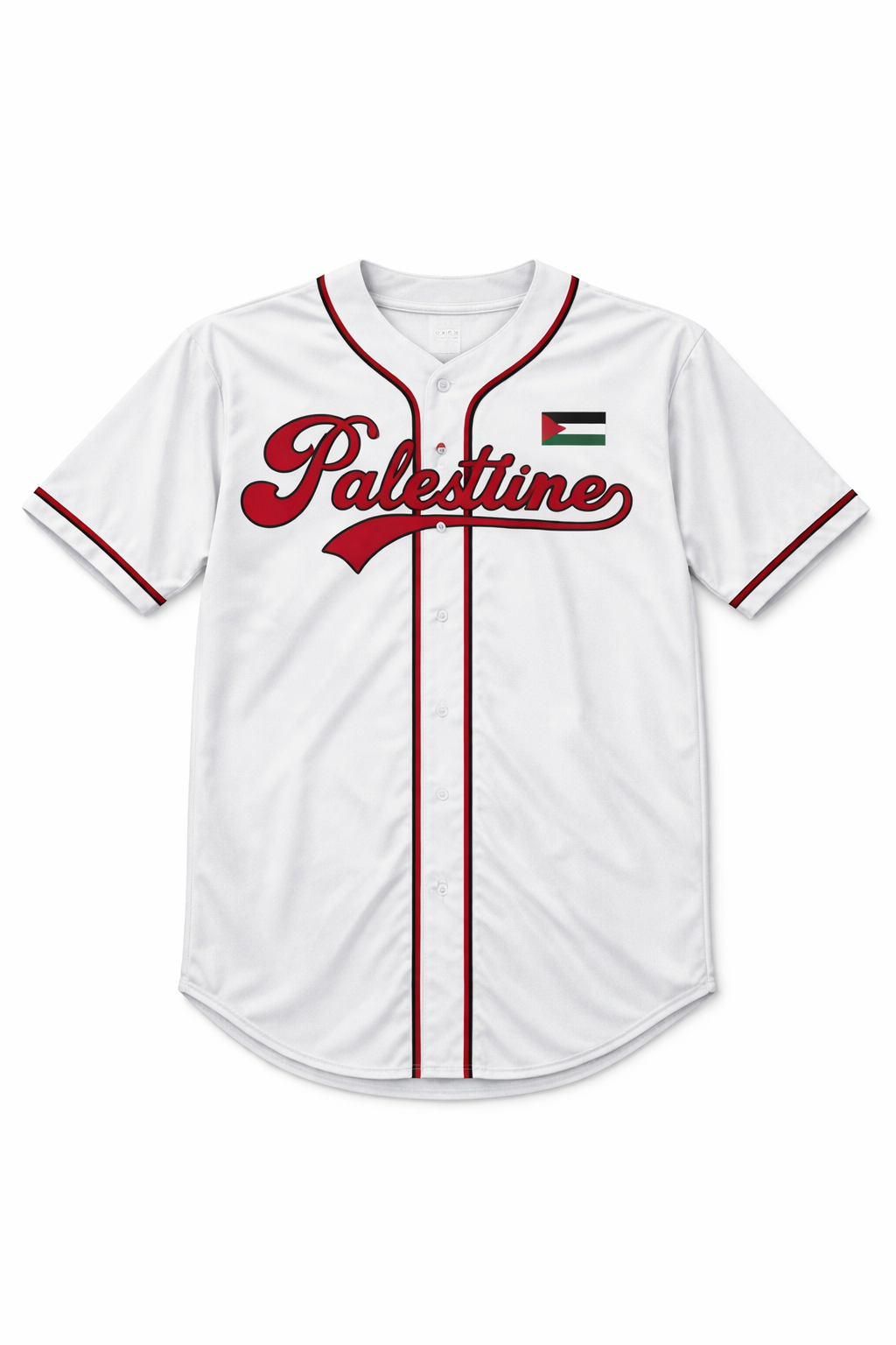 Official Team Palestine Jersey  -White